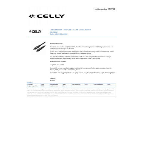 celly-cavo-usb-c-usb-c-nylon-intrecciato-100w-2-m-nero-usbcusbc100wbk