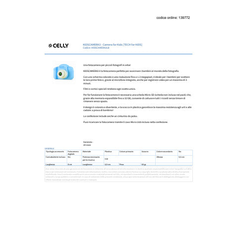 celly-fotocamera-digitale-bambini-kidscamera-3-espandibile-scheda-microsd-colore-azzurro-kidscamera3lb