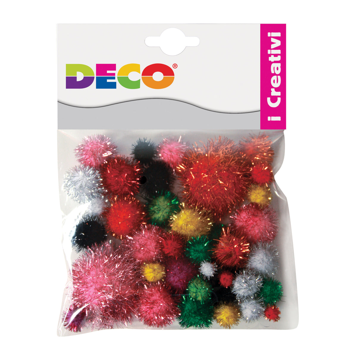 deco-busta-40-pompons-lame-colori-assortiti