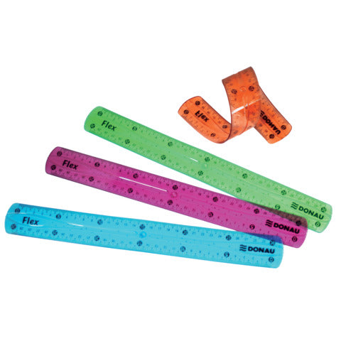 donau-righello-trasparente-flex-assortito-30-cm-322141099