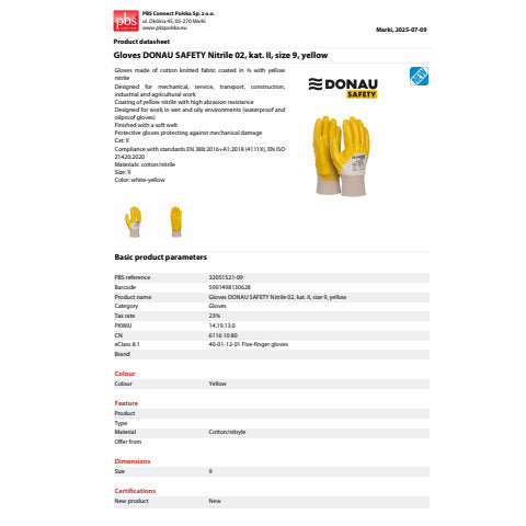 donau-safety-guanti-lavoro-cotone-spalmati-nitrile-giallo-tg-9-conf-12-pz-32051521-09