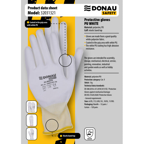 donau-safety-guanti-lavoro-pl-spalmati-pu-bianco-palmo-tg-11-conf-12-pz-32031321-11