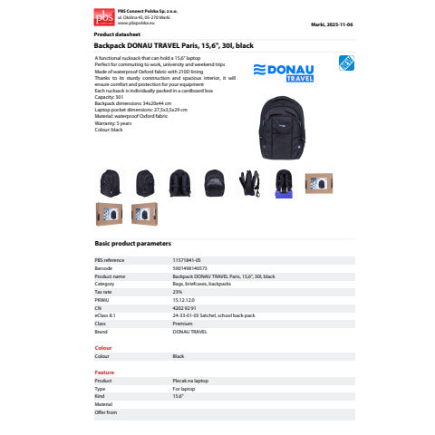 donau-travel-zaino-laptop-modello-paris-fino-15-6-30-l-colore-nero-11571841-05