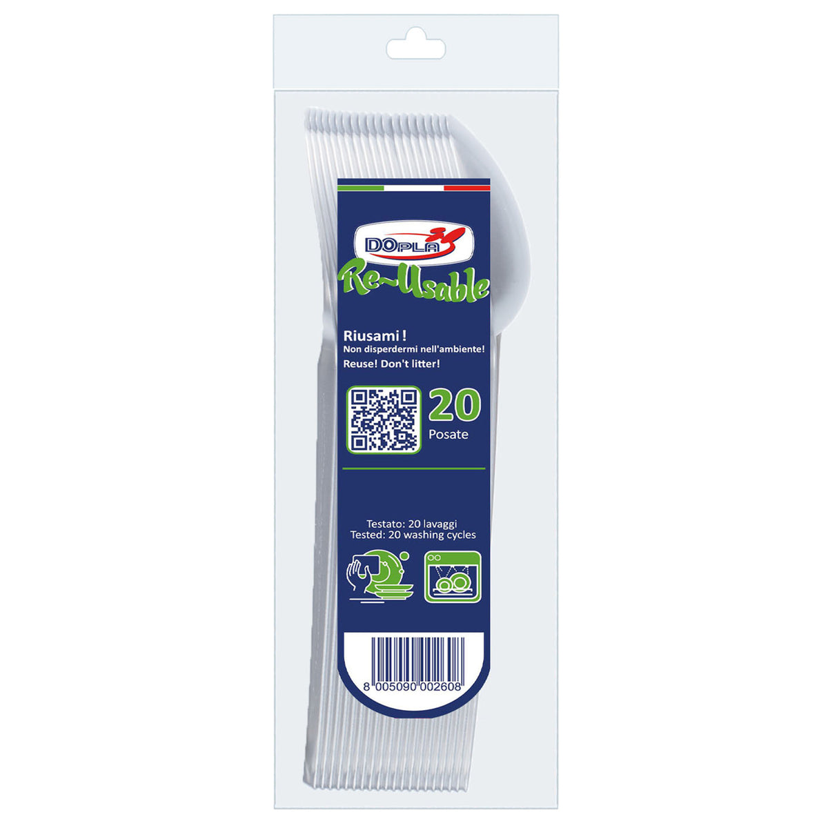 dopla-20-cucchiai-compact-ps-reuse-18cm-trasparente