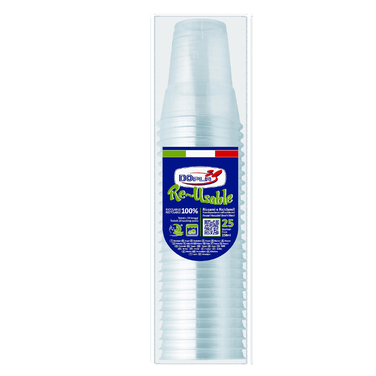 dopla-25-bicchieri-250ml-diamant-ps-reuse