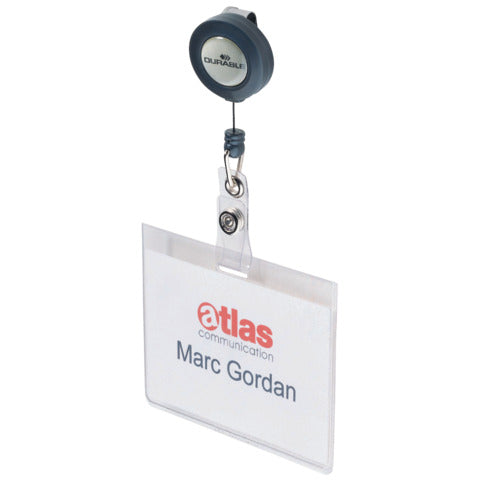 durable-accessori-portanomi-portabadge-chiocciole-yo-yo-rotonda-plastica-conf-10-815258