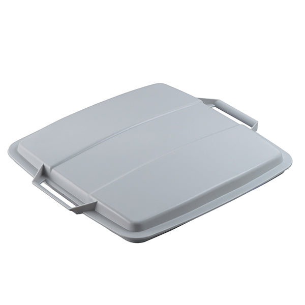 durable-coperchio-grigio-bidone-durabin-quadrato-90-lt