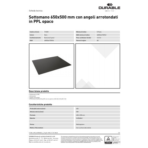 durable-sottomano-65x50-cm-bordi-arrotondati-ppl-opaco-nero-7133-01