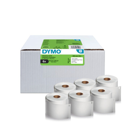dymo-rotoli-140-etichette-permanenti-label-writer-spedizione-xl-bianco-102-x-210-mm-value-pack-6-rotoli