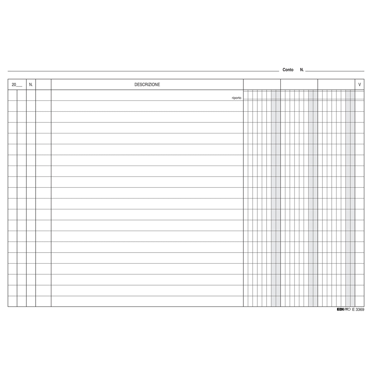 edipro-100-schede-3-colonne-orizzontali-17x24cm-e3369bl