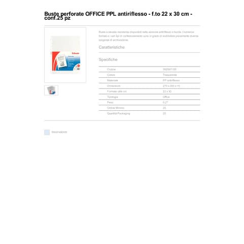 esselte-buste-perforazione-universale-goffrate-office-pp-antiriflesso-22x30-cm-conf-25-392597100