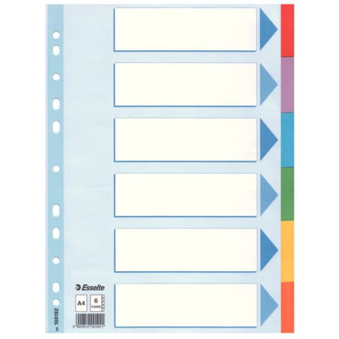 esselte-intercalare-cartoncino-6-tasti-colorati-f-to-a4
