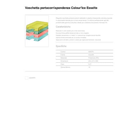 esselte-vaschetta-portacorrispondenza-colourbreeze-a4-polistirolo-colori-assortiti-626276