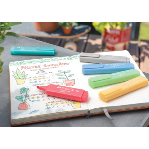 faber-castell-evidenziatore-textliner-1546-conf-10-pz-colore-pastel-azzurro-154657