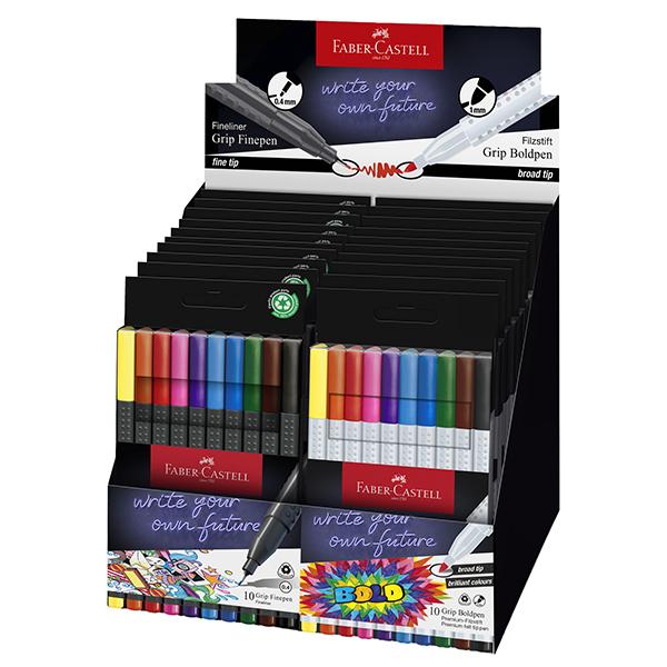 faber-castell-expo-10-astucci-grip-boldpen-10-astucci-grip-finepen-colori-assortiti-faber-ca