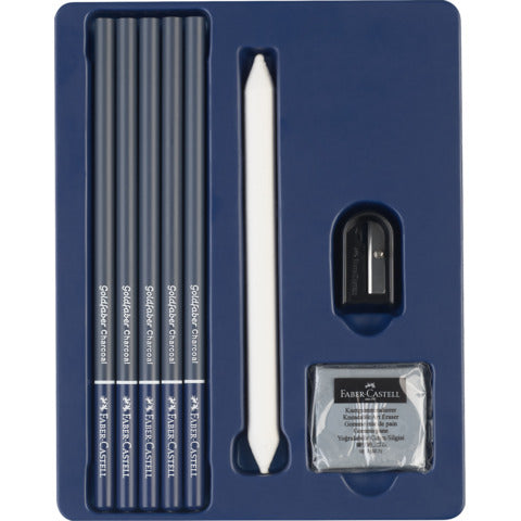 faber-castell-set-disegno-goldfaber-charcoal-contenuto-assortito-conf-8-pezzi-114006