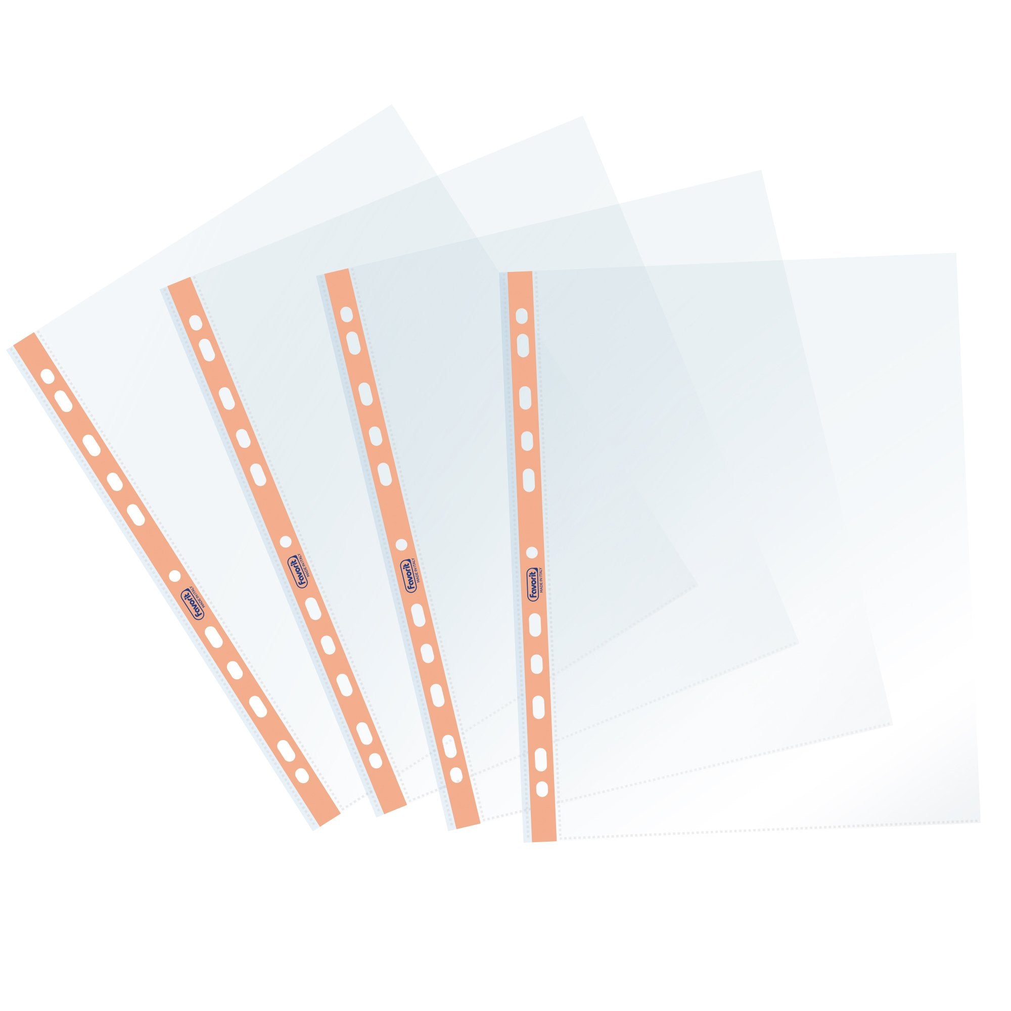 favorit-25-buste-forate-c-banda-arancio-pstel-22x30cm