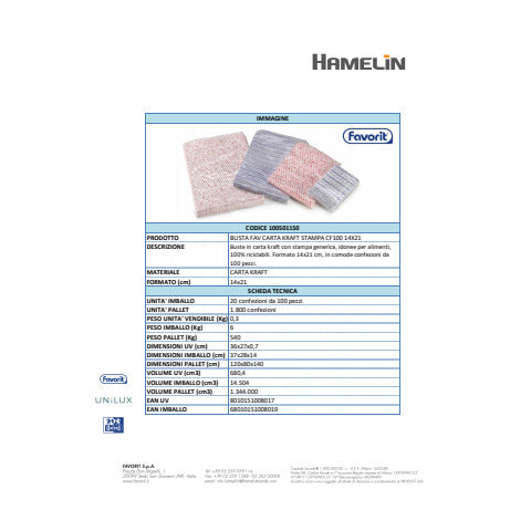 favorit-buste-carta-kraft-stampa-generica-14x21-cm-conf-100-100501150