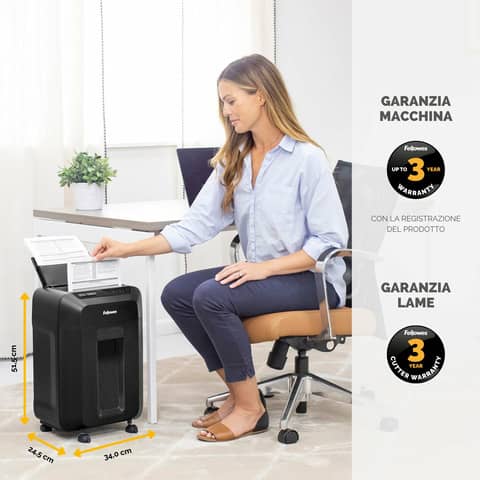 fellowes-distruggidocumenti-automatico-automax-80m-p-4-17-l-taglio-microframmenti-4x12-mm-nero-