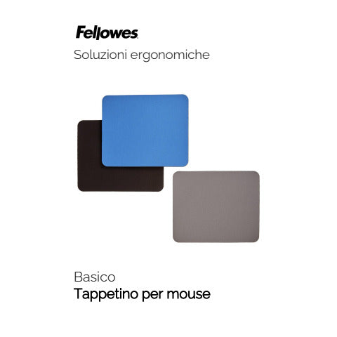 fellowes-tappetino-mouse-soft-basic-gomma-poliestere-nero-29704