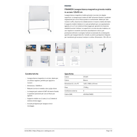 franken-lavagna-bianca-magnetica-girevole-mobile-acciaio-120x90-cm-stc201