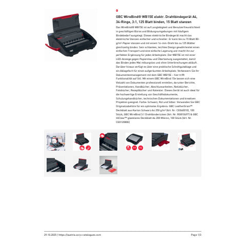 gbc-rilegatrice-elettrica-dorsi-metallici-wirebind-wb15e-a4-ilega-fino-125-ff-nero-4410066