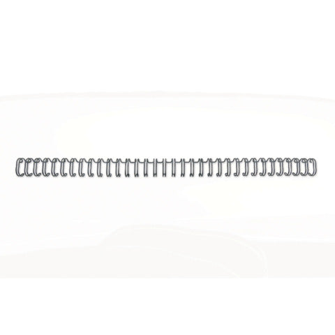 gbc-spirali-metalliche-34-anelli-wirebind-11-mm-a4-nero-conf-100-spirali-rg810710