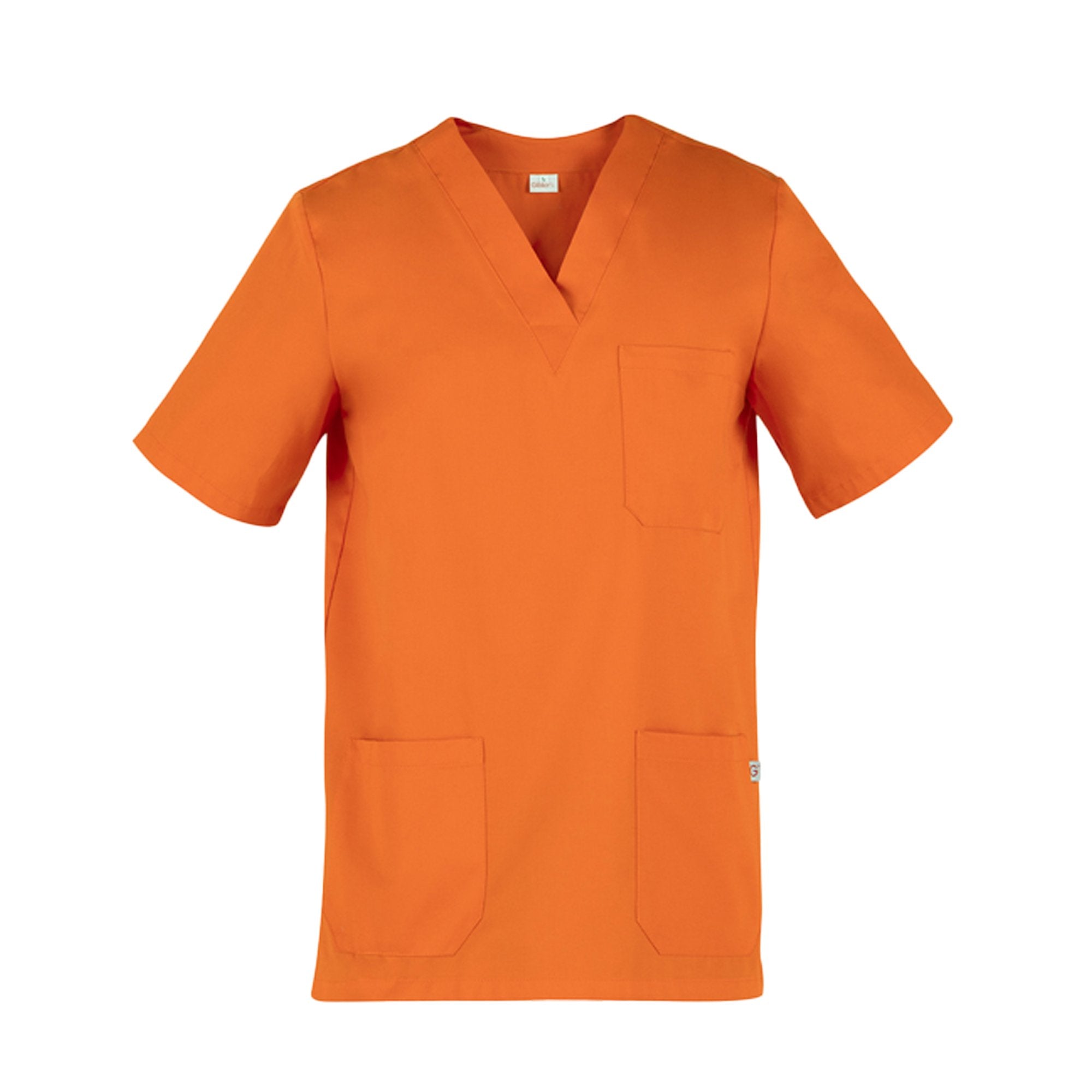 giblor's-casacca-jason-maniche-corte-tg-m-arancio