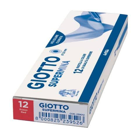 giotto-matita-colorata-supermina-rosso-12-f239012