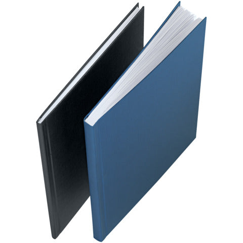 leitz-10-copertine-rigide-impressbind-10-5mm-blu-finitura-lino