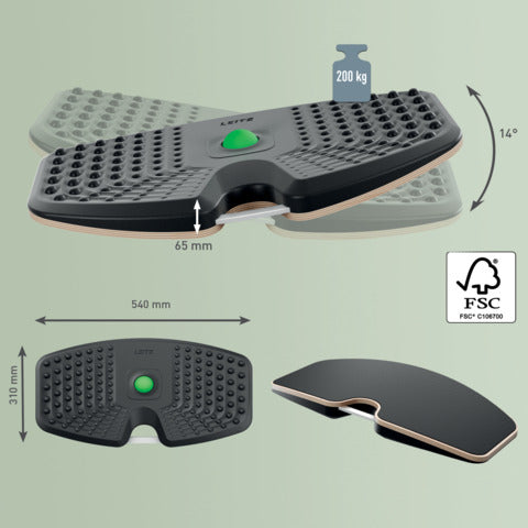 leitz-balance-board-ergo-active-grigio-scuro-65870089