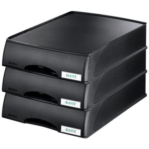 leitz-cassetto-componibile-plus-polistirolo-a4-nero-25-5x37-6x7-cm-52100095