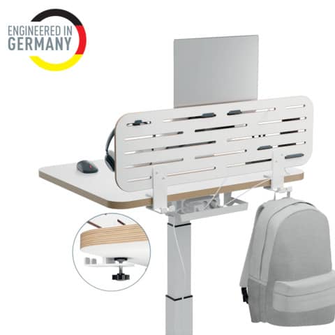 leitz-pannello-forato-accessori-supporto-pc-smartphone-portapenne-gancio-80x25-cm-ergo-grigio-chiaro