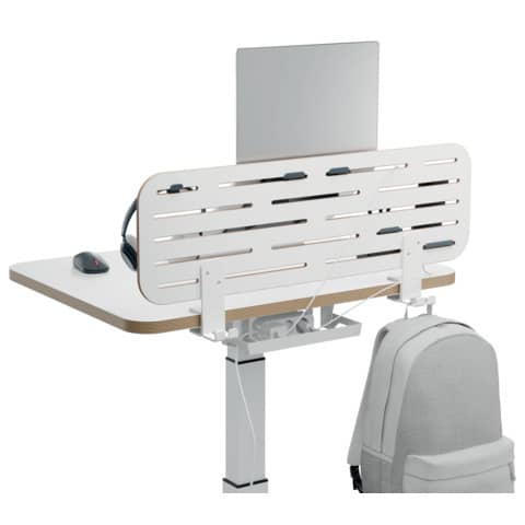 leitz-pannello-forato-accessori-supporto-pc-smartphone-portapenne-gancio-80x25-cm-ergo-grigio-chiaro