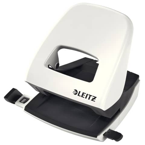 leitz-perforatore-2-fori-5008-wow-bianco-perla-max-30fg
