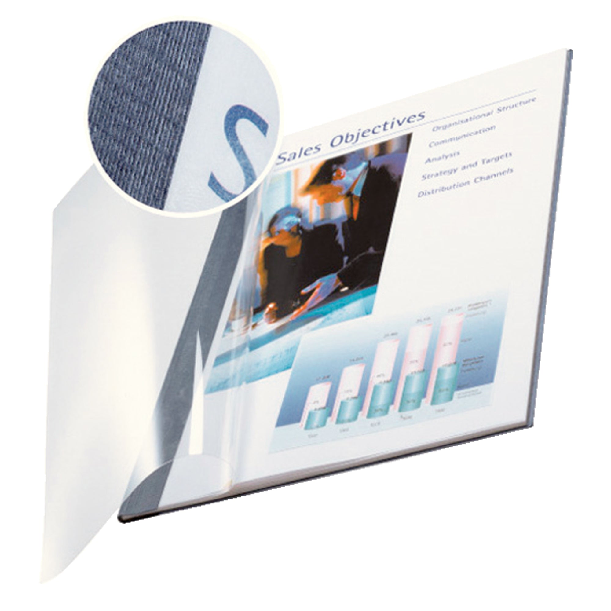 leitz-scatola-10-copertine-impressbind-3-5mm-blu-flessibile