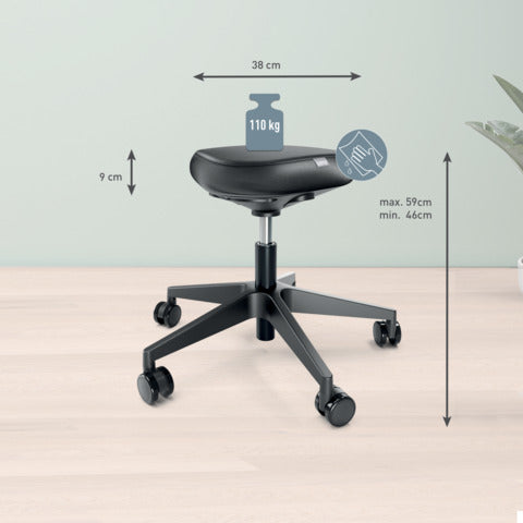 leitz-sgabello-active-ergo-rotelle-sedile-comfort-nero-65780095