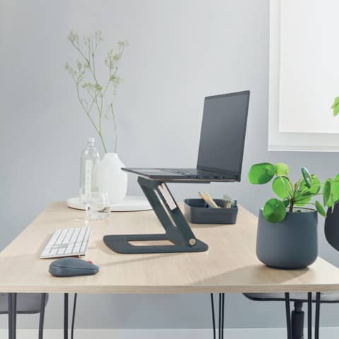 leitz-supporto-ergo-laptop-multi-angolo-80-plastica-riciclata-ergo-grigio-scuro-258x45x253-mm-64240089