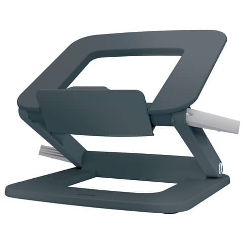 leitz-supporto-ergo-laptop-multi-angolo-80-plastica-riciclata-ergo-grigio-scuro-258x45x253-mm-64240089