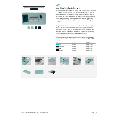 leitz-tappetino-scrivania-sottomano-large-70x36-cm-menta-53820051