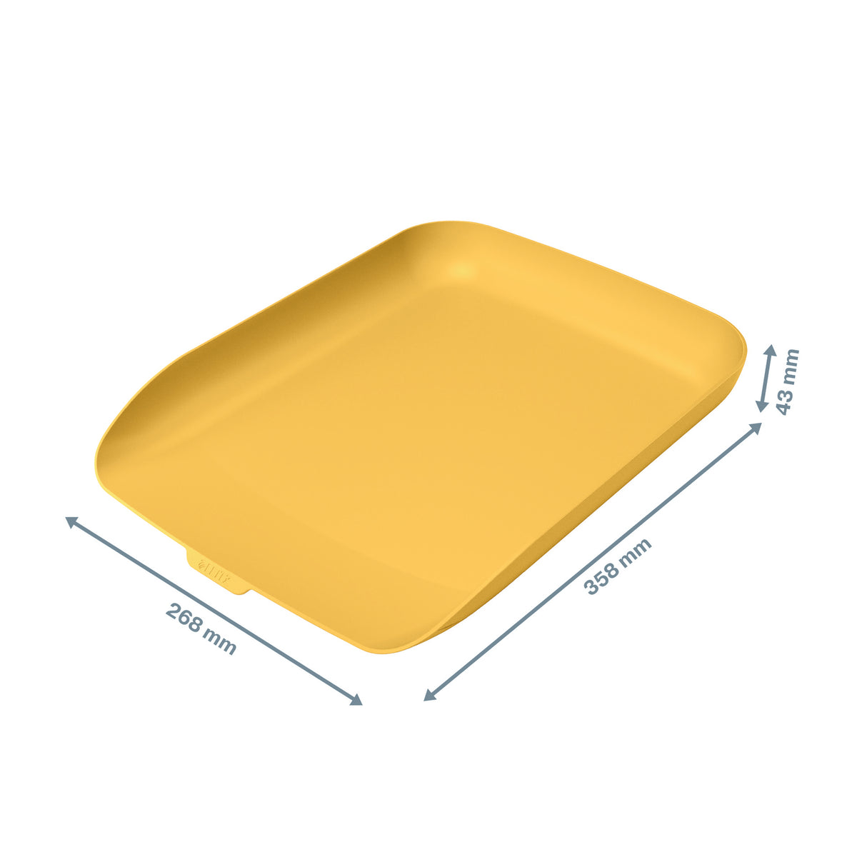 leitz-vaschetta-portacorrispondenza-giallo-cosy