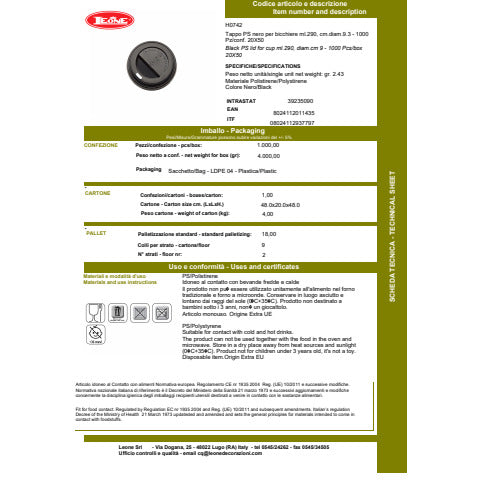 leone-tappi-bicchiere-take-away-ps-nero-diametro-9-3-cm-290-ml-conf-1000-pz-h0742
