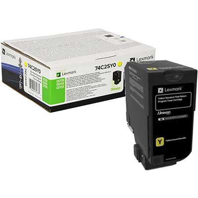 lexmark-74c2sy0-toner-originale