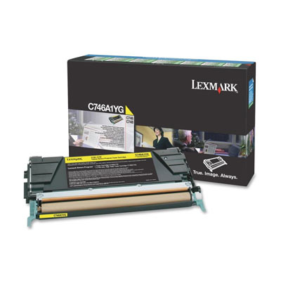 lexmark-c746a1yg-toner-originale