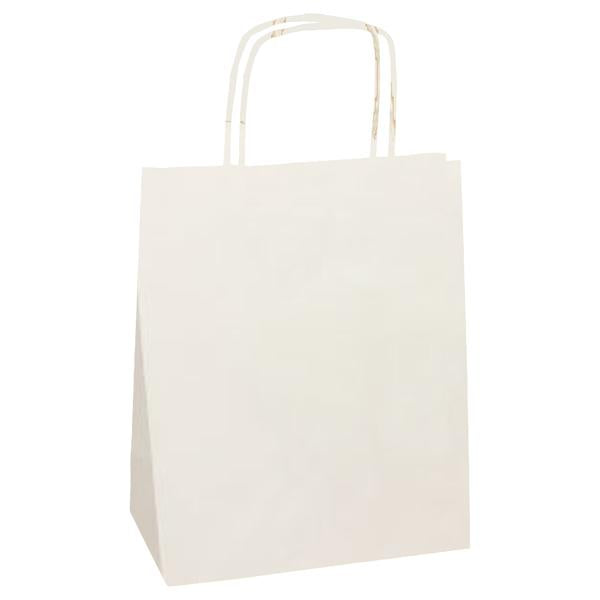 mainetti-bags-25-shoppers-carta-kraft-14x9x21cm-twisted-bianco
