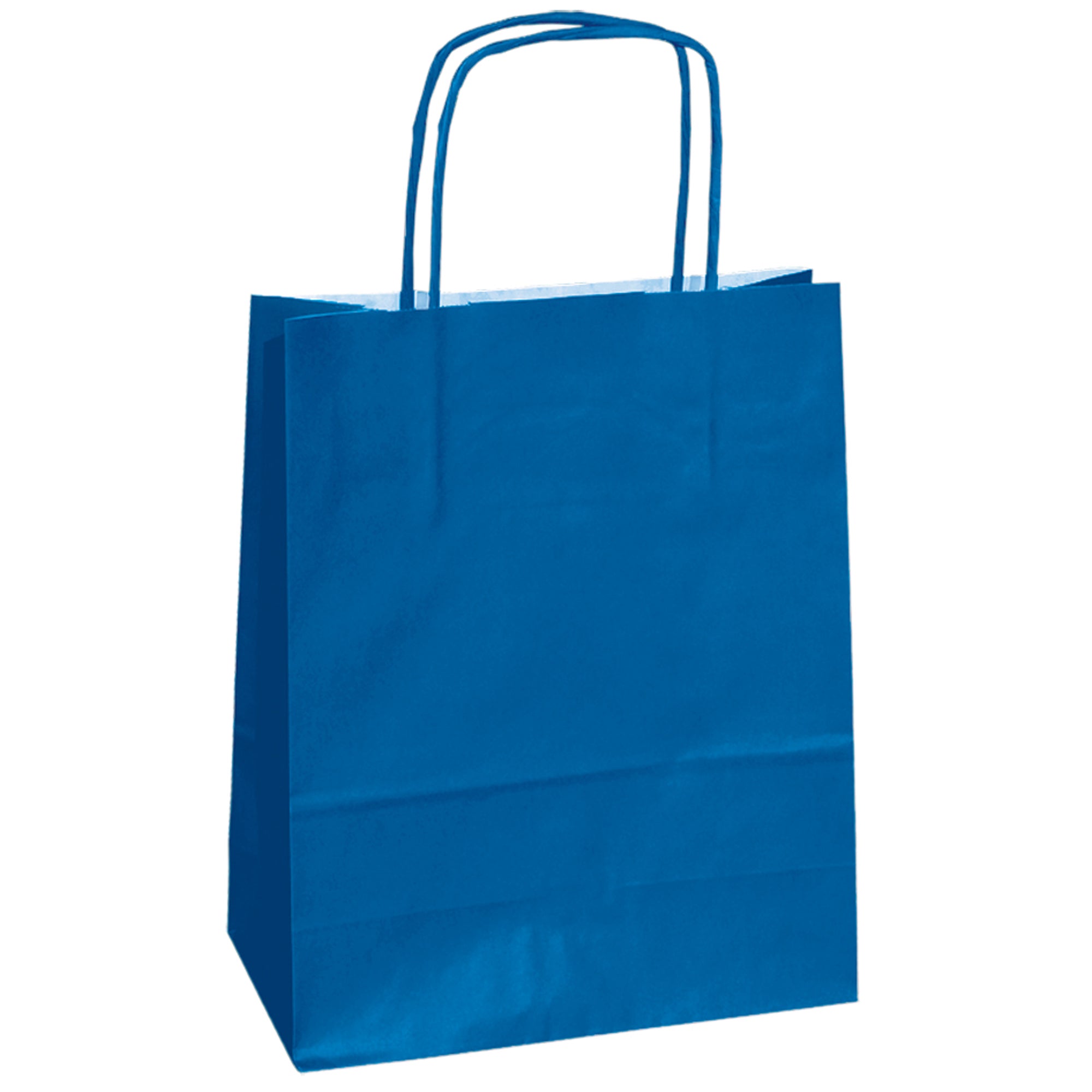 mainetti-bags-25-shoppers-carta-kraft-14x9x21cm-twisted-blu