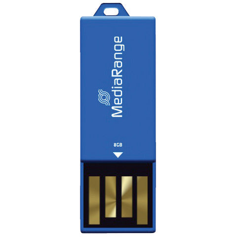 media-range-chiavetta-usb-2-0-nano-8-gb-blu-mr975