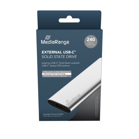 media-range-unita-ssd-esterna-usb-type-c-240-gb-argento-mr1101