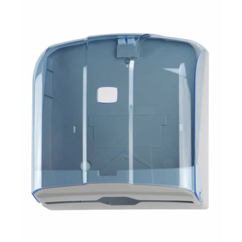 medial-distributore-carta-asciugamani-piegata-z-wave-blu-trasparente-270x110x280mm-908120