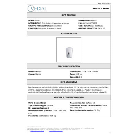 medial-distributore-sapone-wave-bianco-schiuma-908045